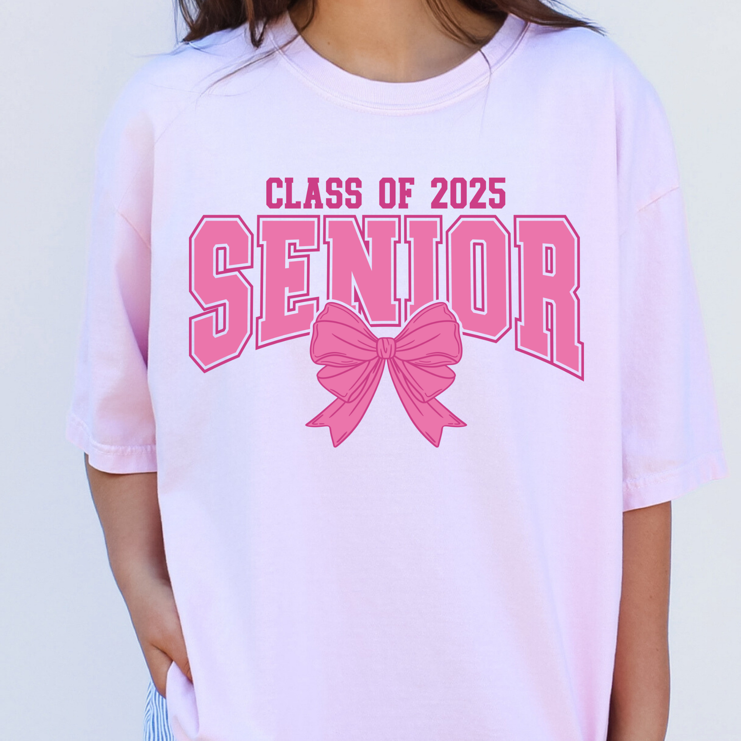 Class of 2025 Senior (Pink) Full Color DTF Transfer