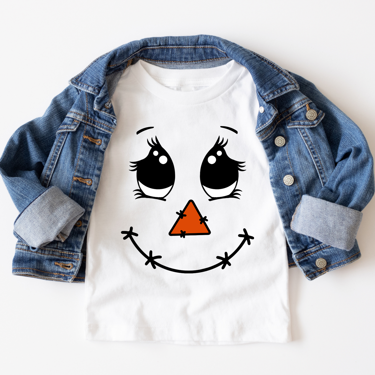 Scarecrow Face Full Color DTF Transfer