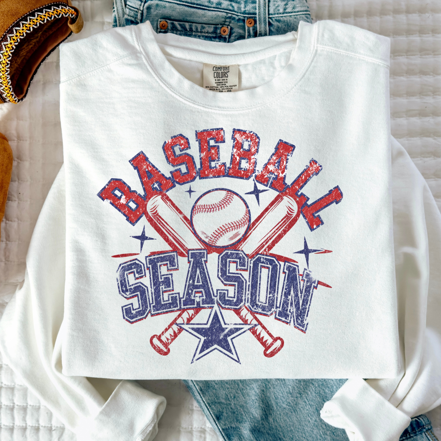 Baseball Season Full Color DTF Transfer