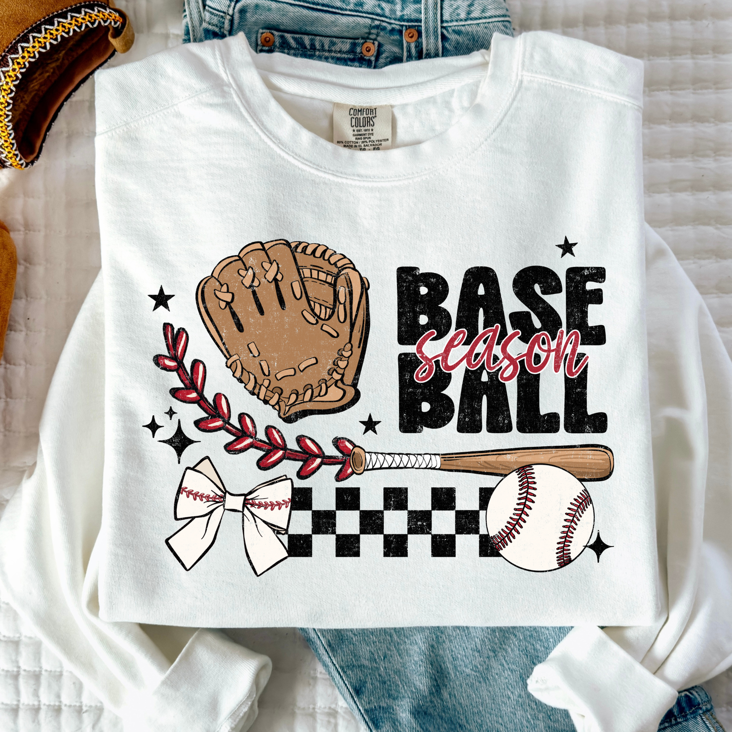 Baseball Season Full Color DTF Transfer