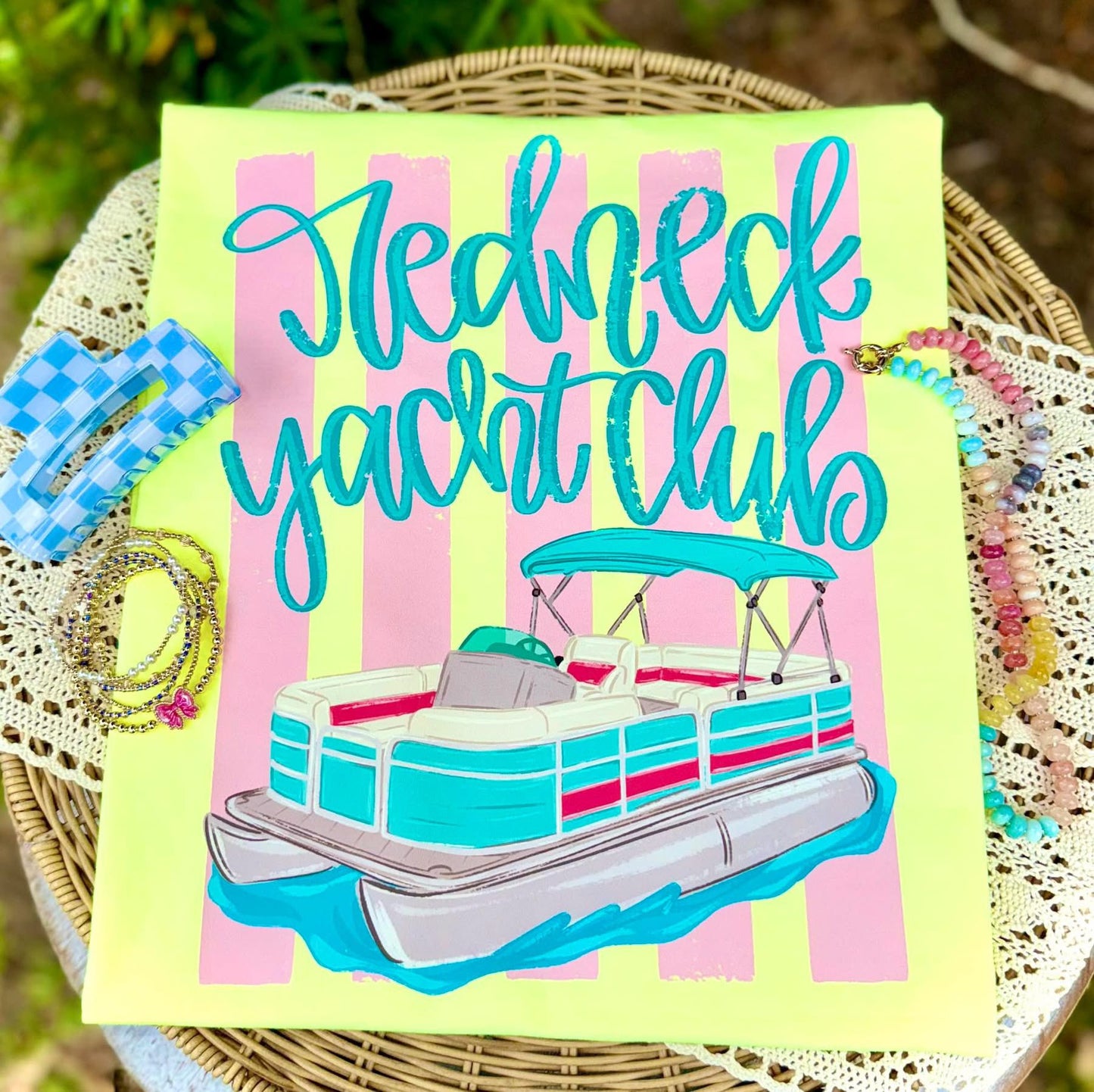 Redneck Yacht Club Full Color DTF Transfer