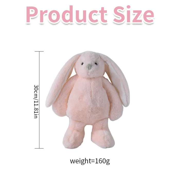 Embroidered Ear Easter Bunny 11.8"