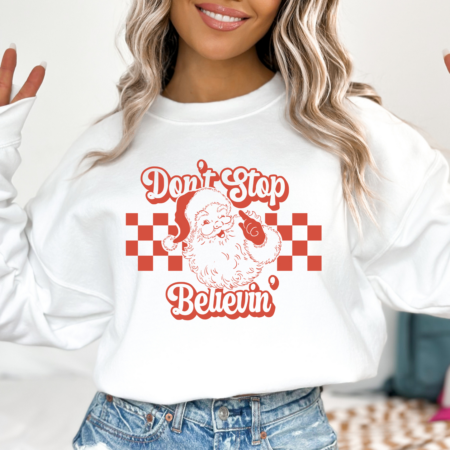 Don't Stop Believin' Full Color DTF Transfer