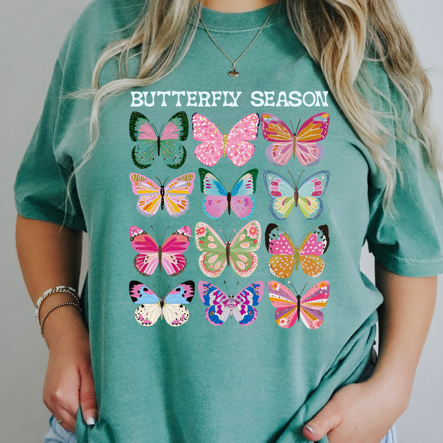 Butterfly Season Full Color DTF Transfer