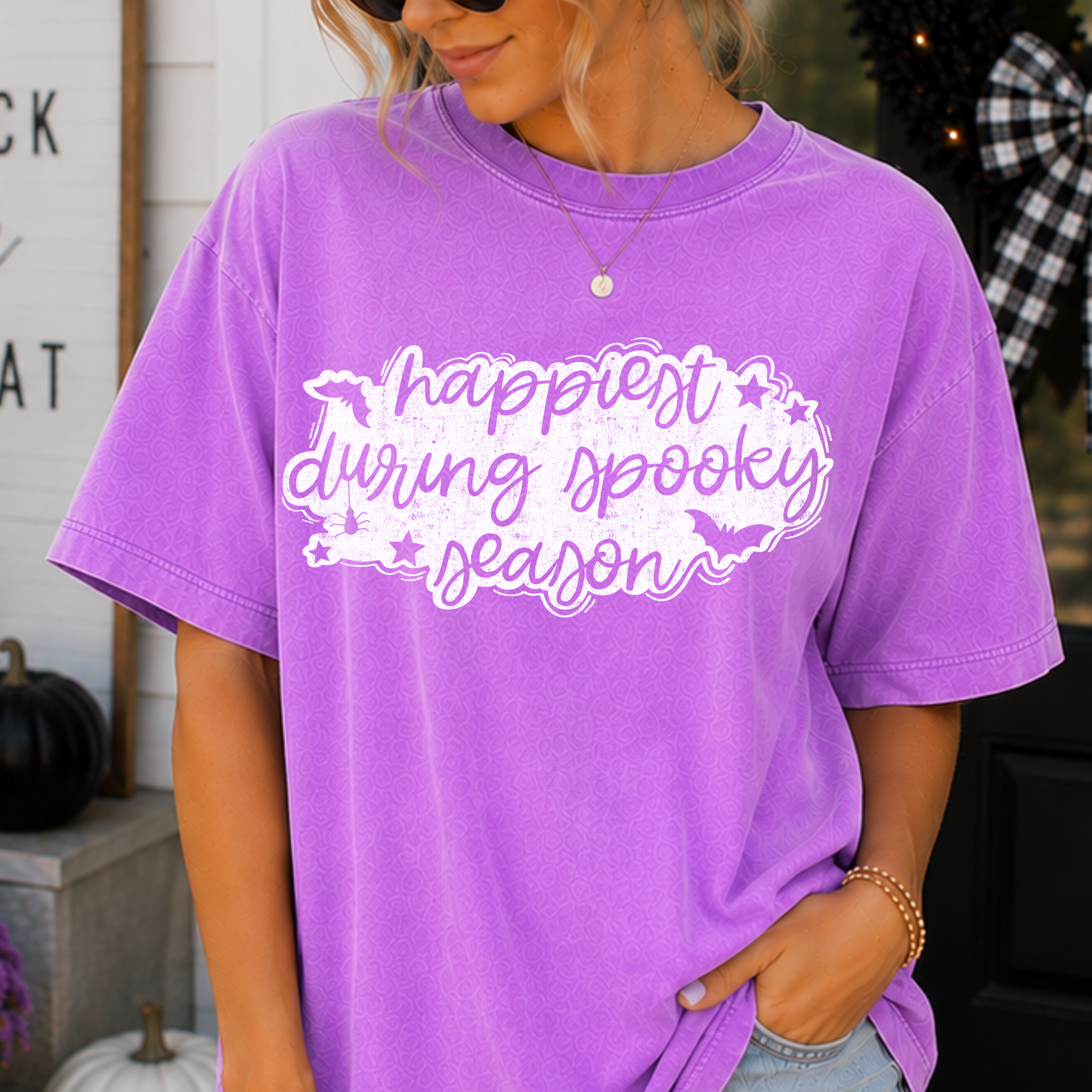 Happiest During Spooky Season Full Color DTF Transfer