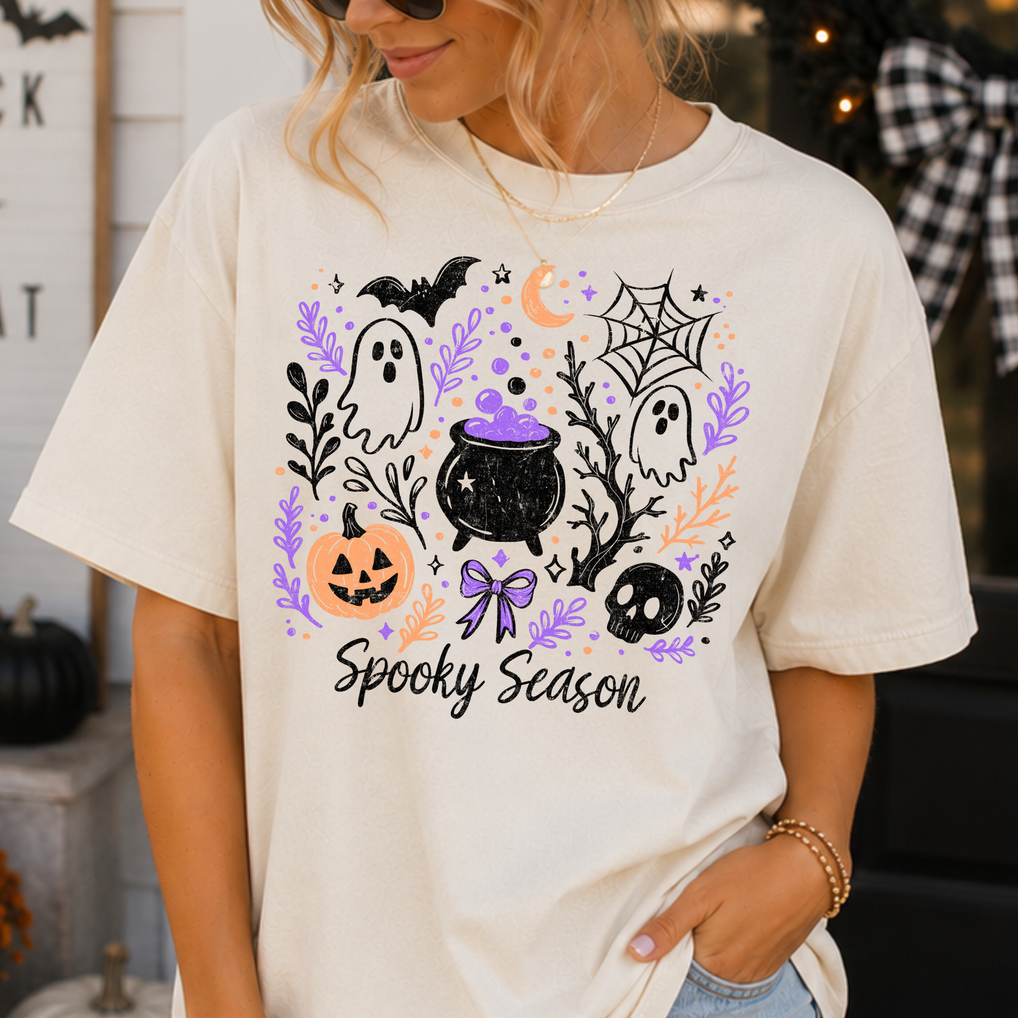 Spooky Season Full Color DTF Transfer