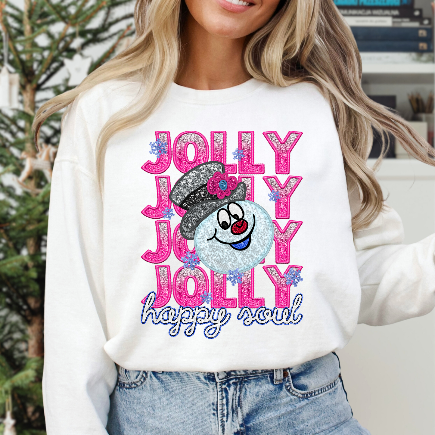 Jolly (Repeat) Happy Soul Full Color DTF Transfer