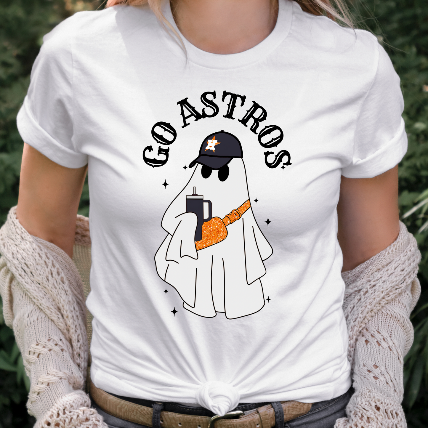 Go Astros Ghost Full Color DTF Transfer