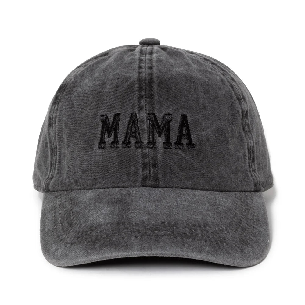 FINAL SALE Embroidered Mama Baseball Cap/Hat