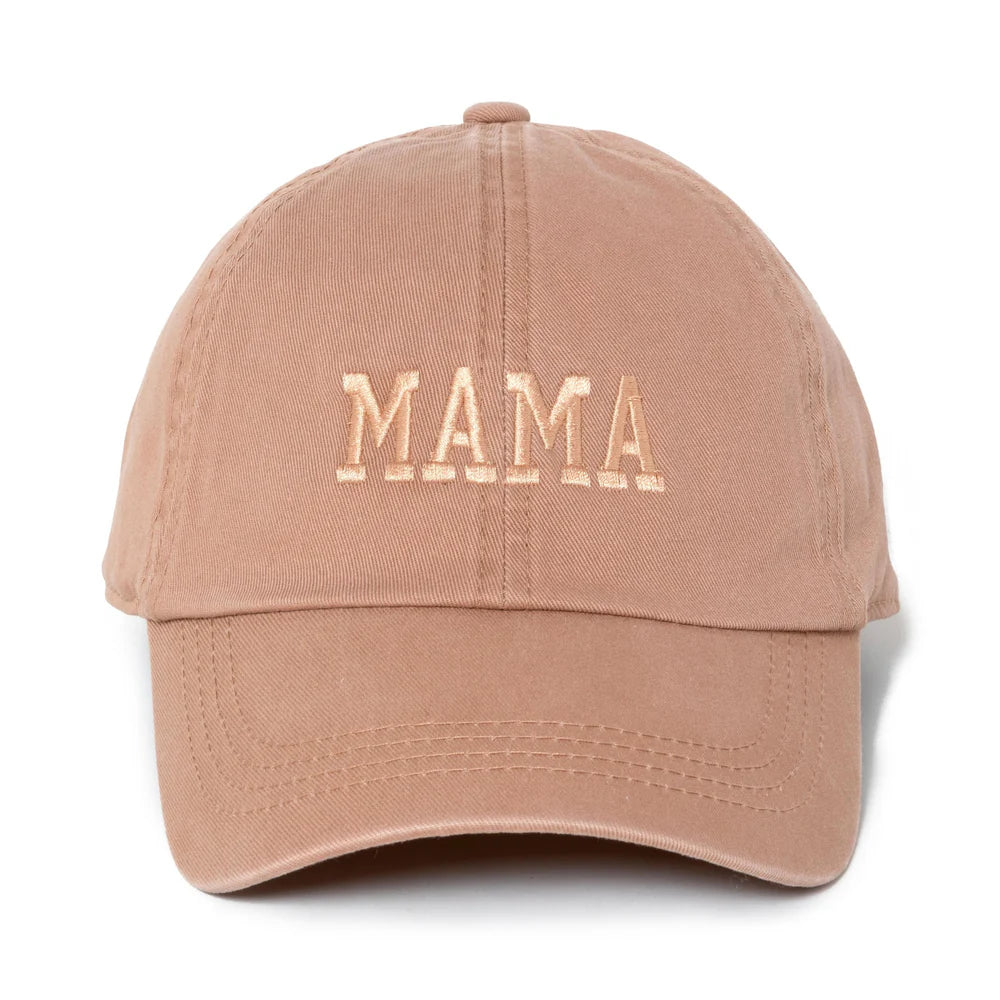FINAL SALE Embroidered Mama Baseball Cap/Hat