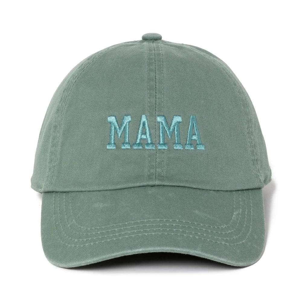 FINAL SALE Embroidered Mama Baseball Cap/Hat