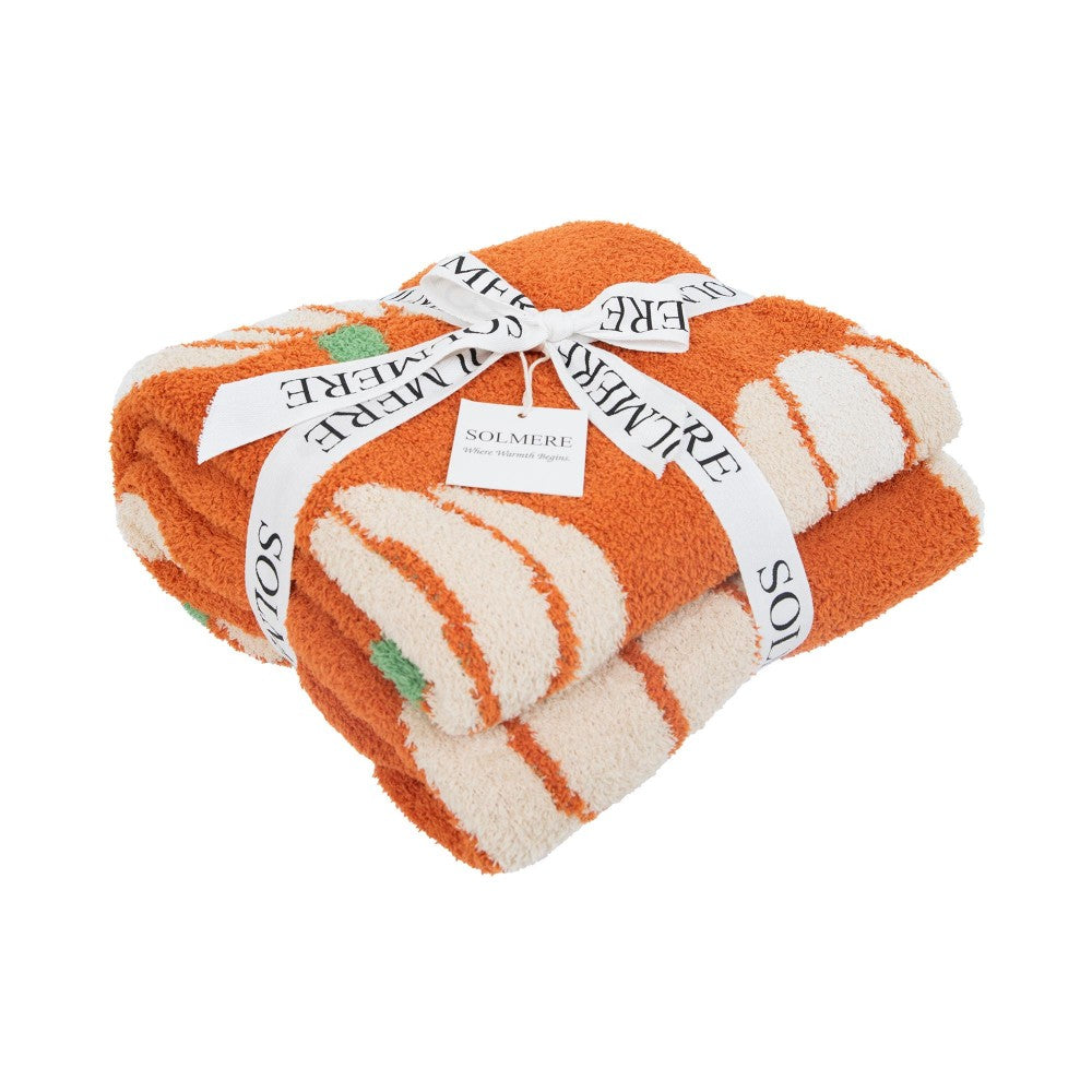 Pumpkin Solmere Blanket 50x60" (MOQ REQUIRED FOR WS PRICING) - PREORDER