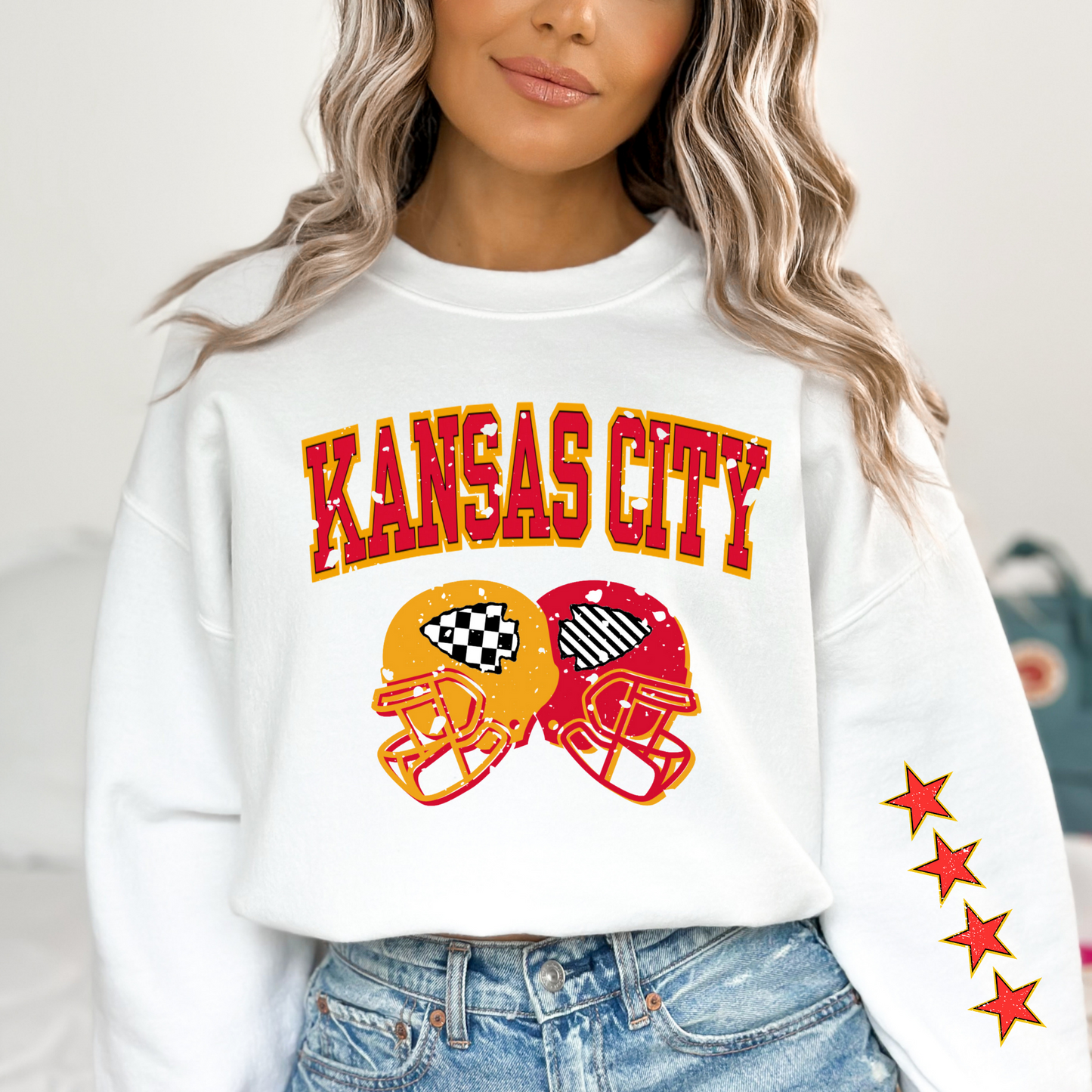 Kansas City (Chiefs- Helmets) Full Color DTF Transfer
