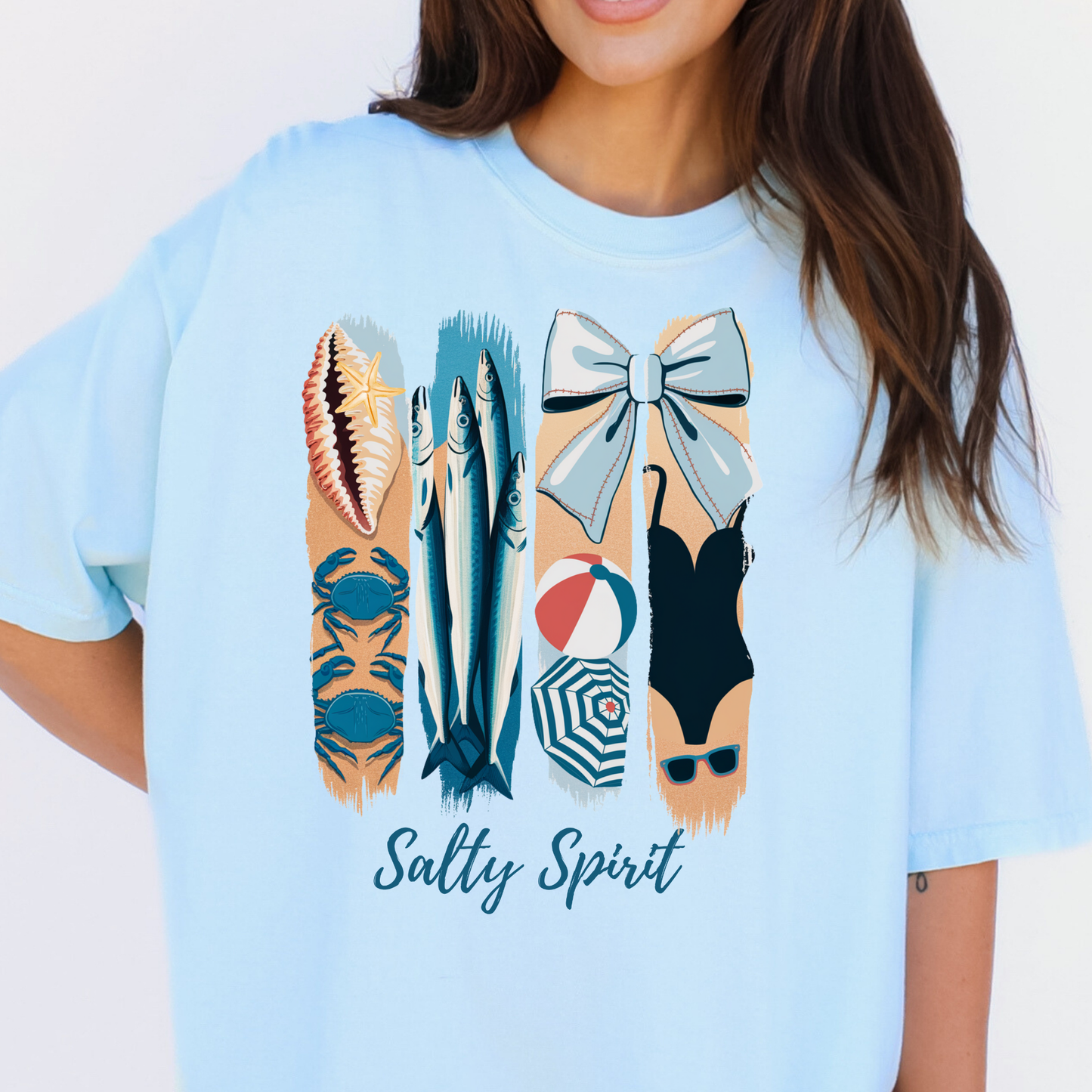 Salty Spirit Full Color DTF Transfer