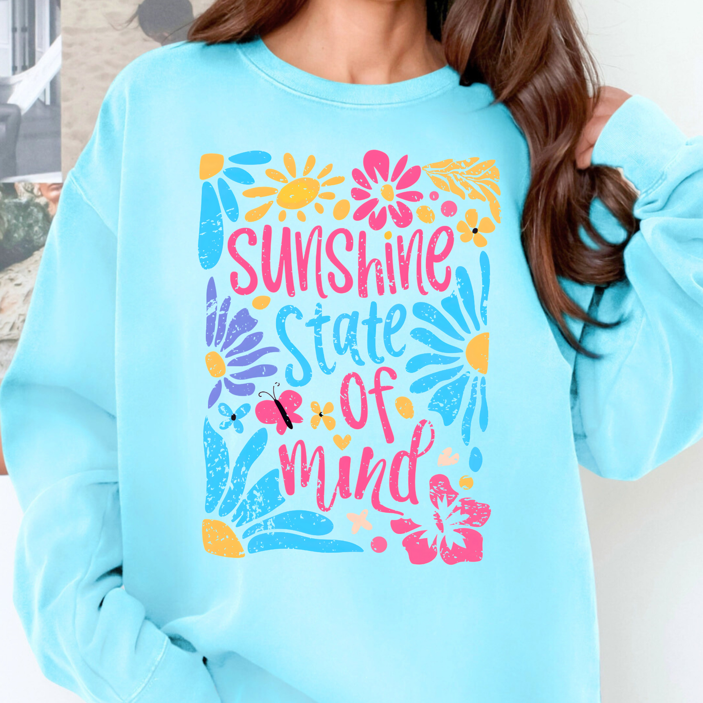 Sunshine State of Mind Full Color DTF Transfer
