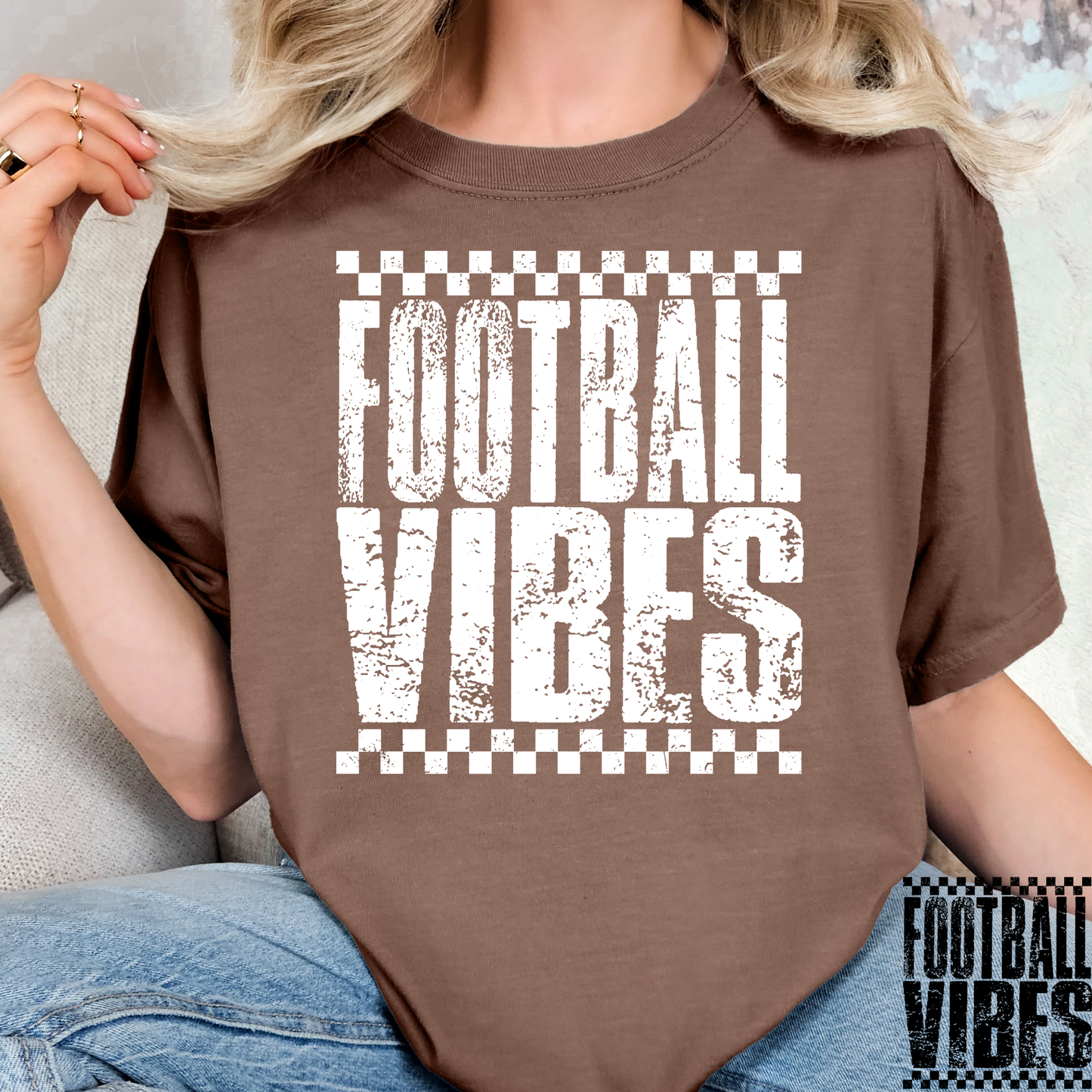 Football Vibes Full Color DTF Transfer