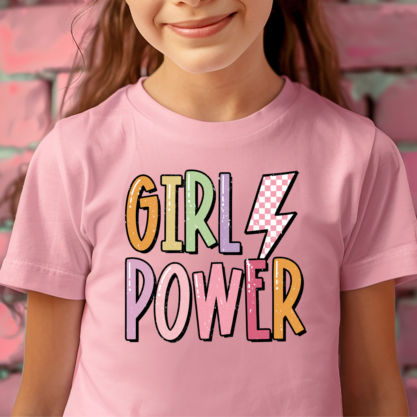 Girl Power Full Color DTF Transfer