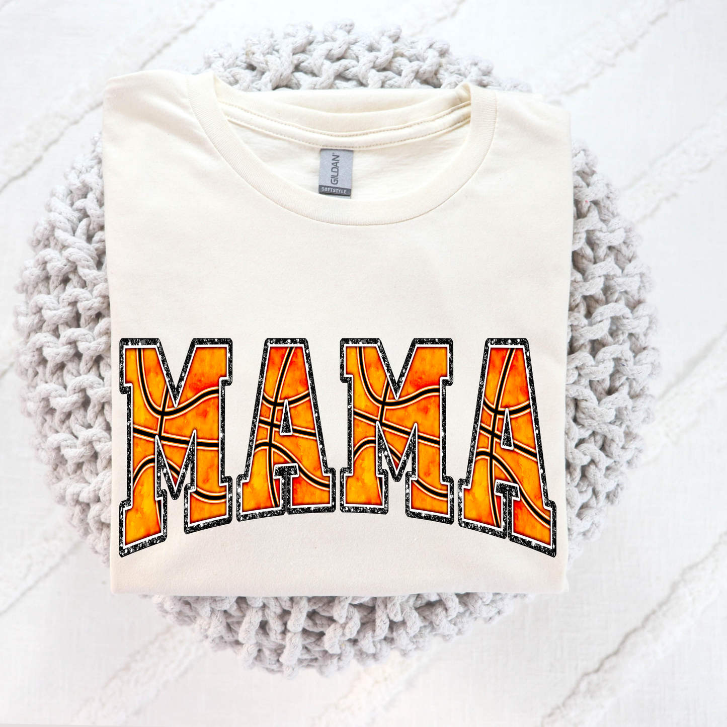 Mama Basketball Full Color DTF Transfer