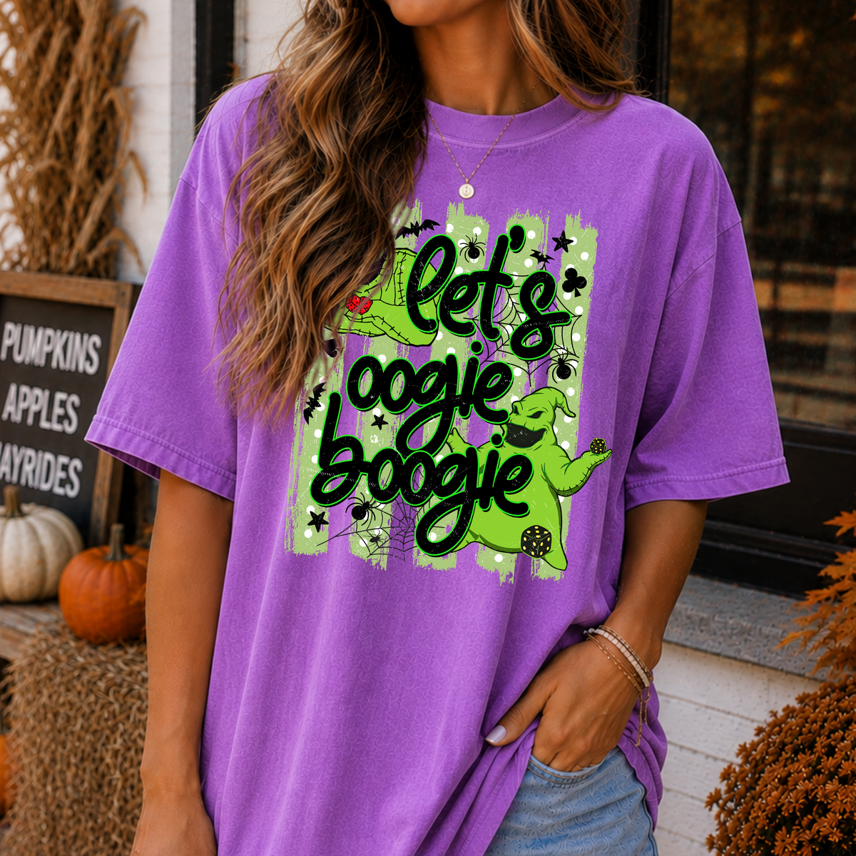 Let's Oogie Boogie Full Color DTF Transfers