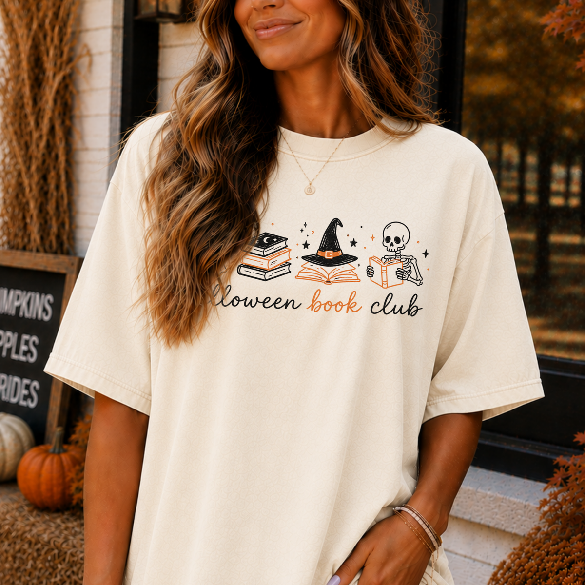 Halloween Book Club Full Color DTF Transfers