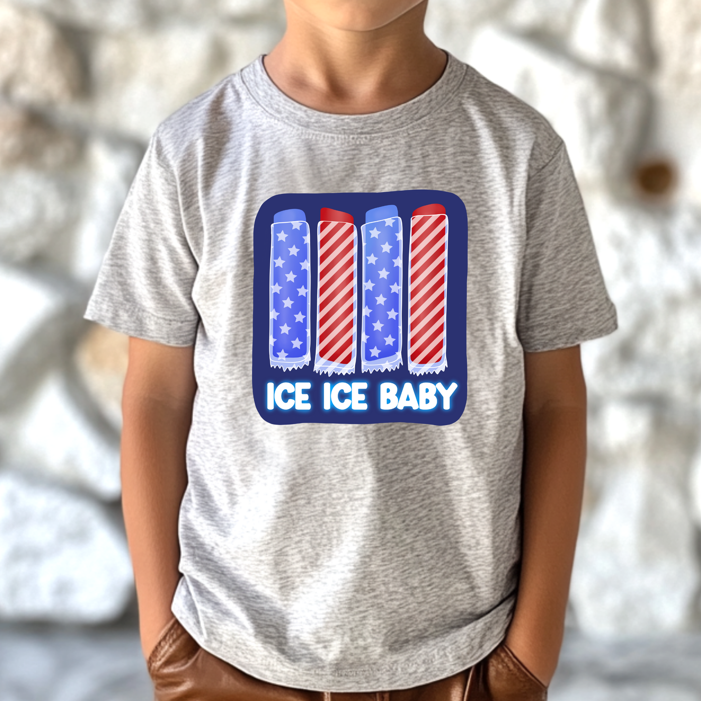 Ice Ice Baby (Popsicle) Full Color DTF Transfer