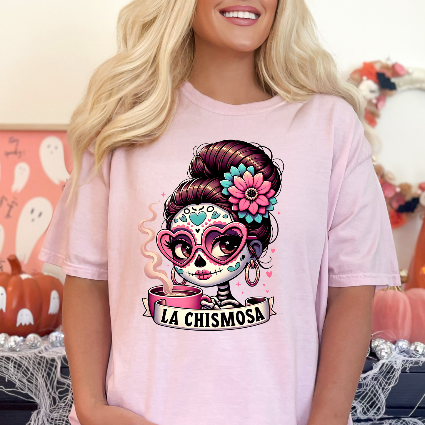 La Chismosa Full Color DTF Transfer