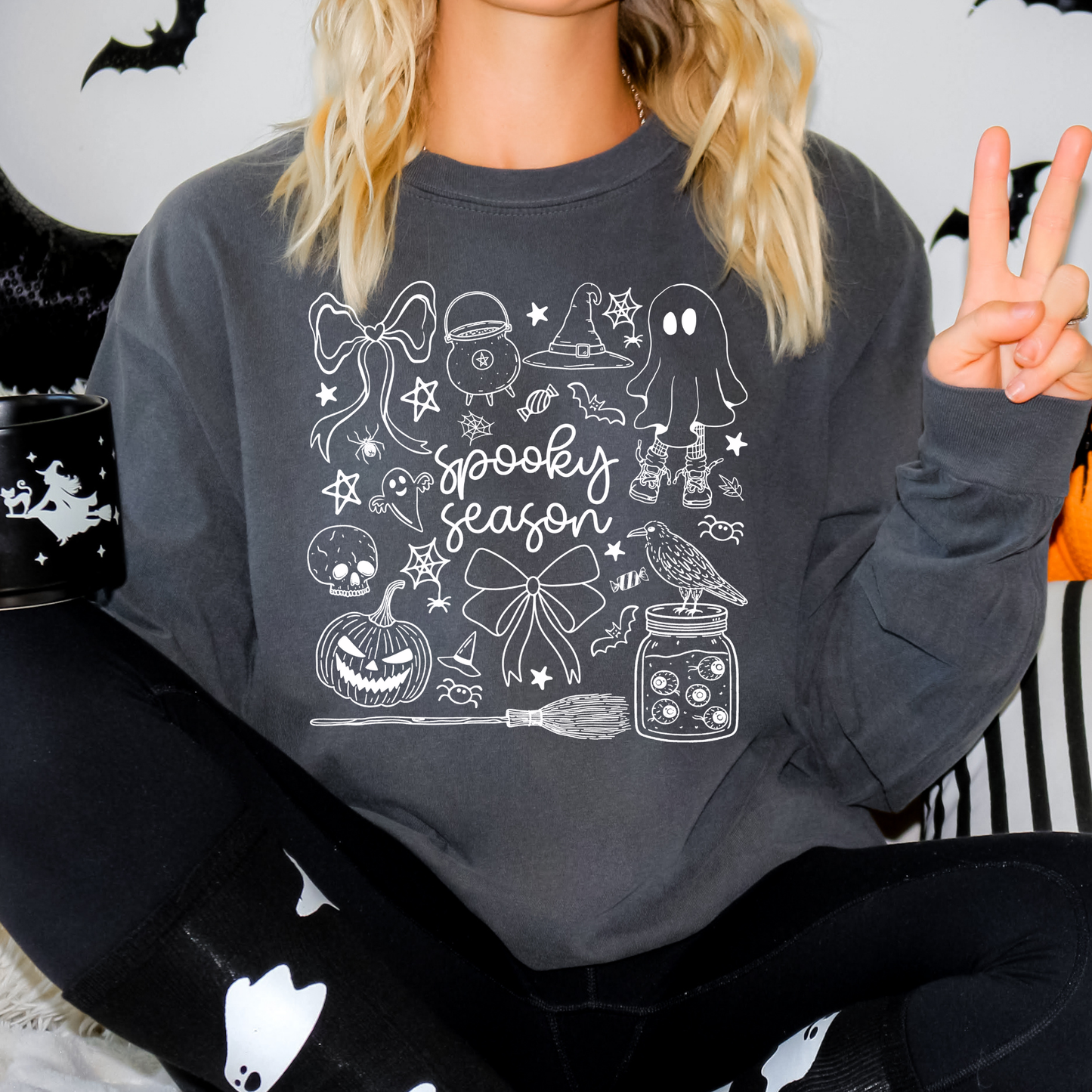 Spooky Season (Halloween Icons) Full Color DTF Transfer