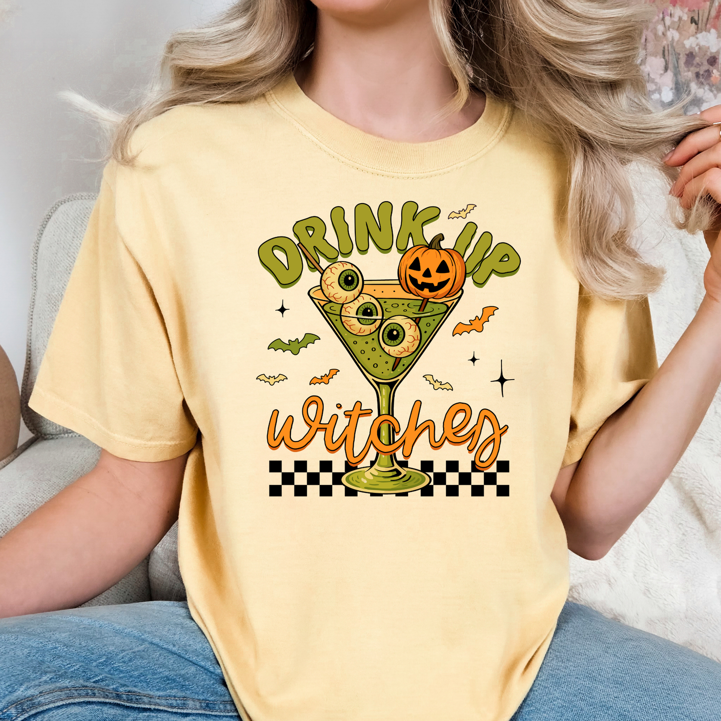 Drink Up Witches Full Color DTF Transfer