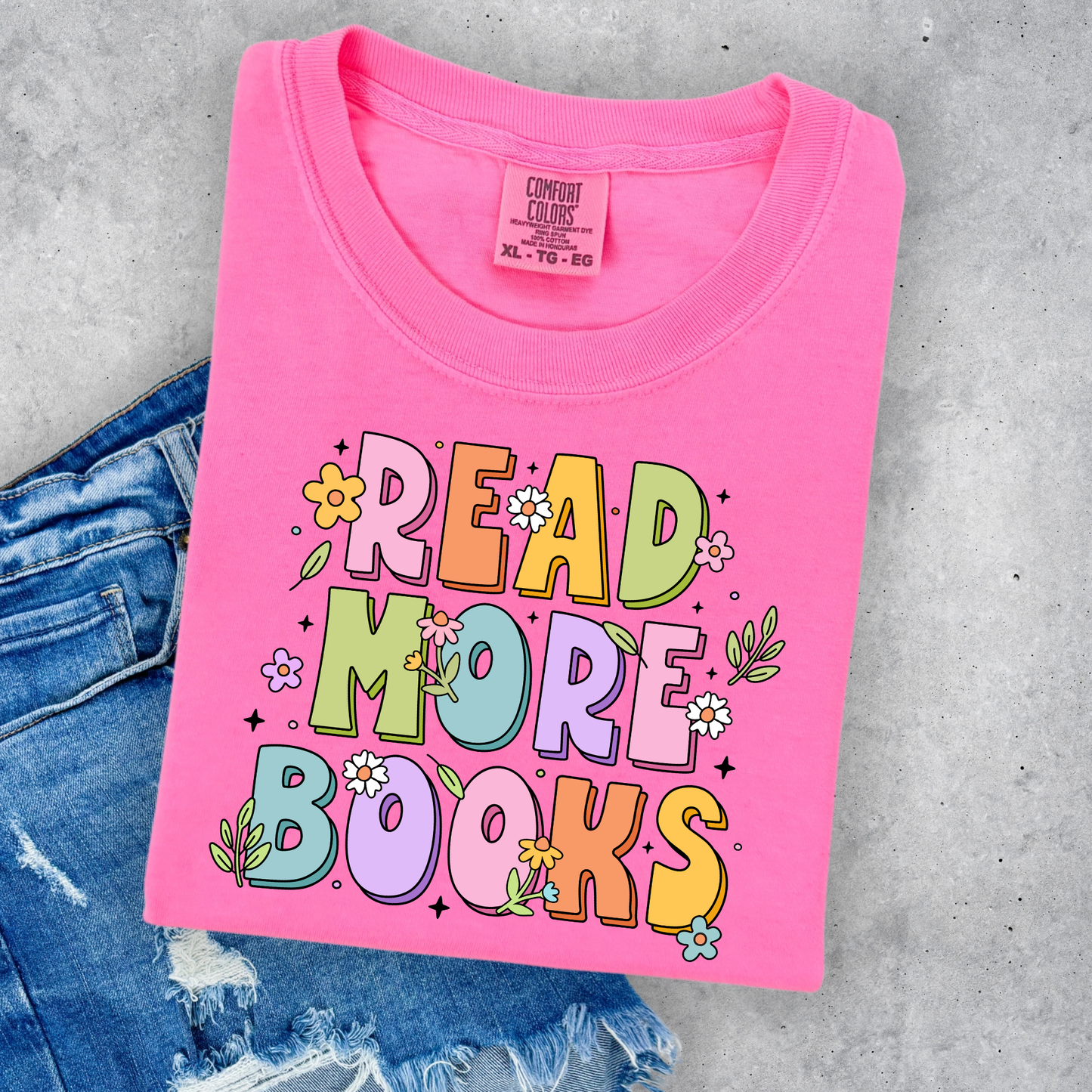 Read More Books Full Color DTF Transfer