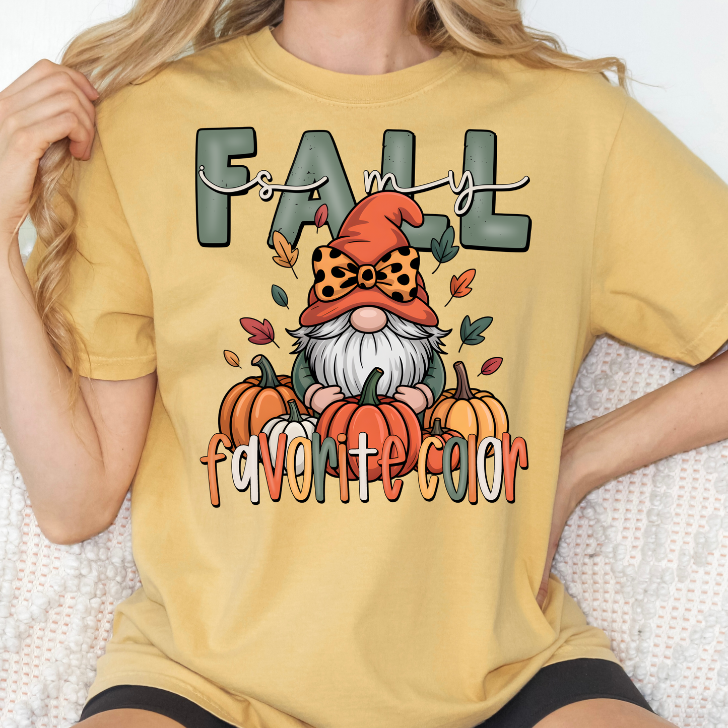 Fall Is My Favorite Color Full Color DTF Transfer