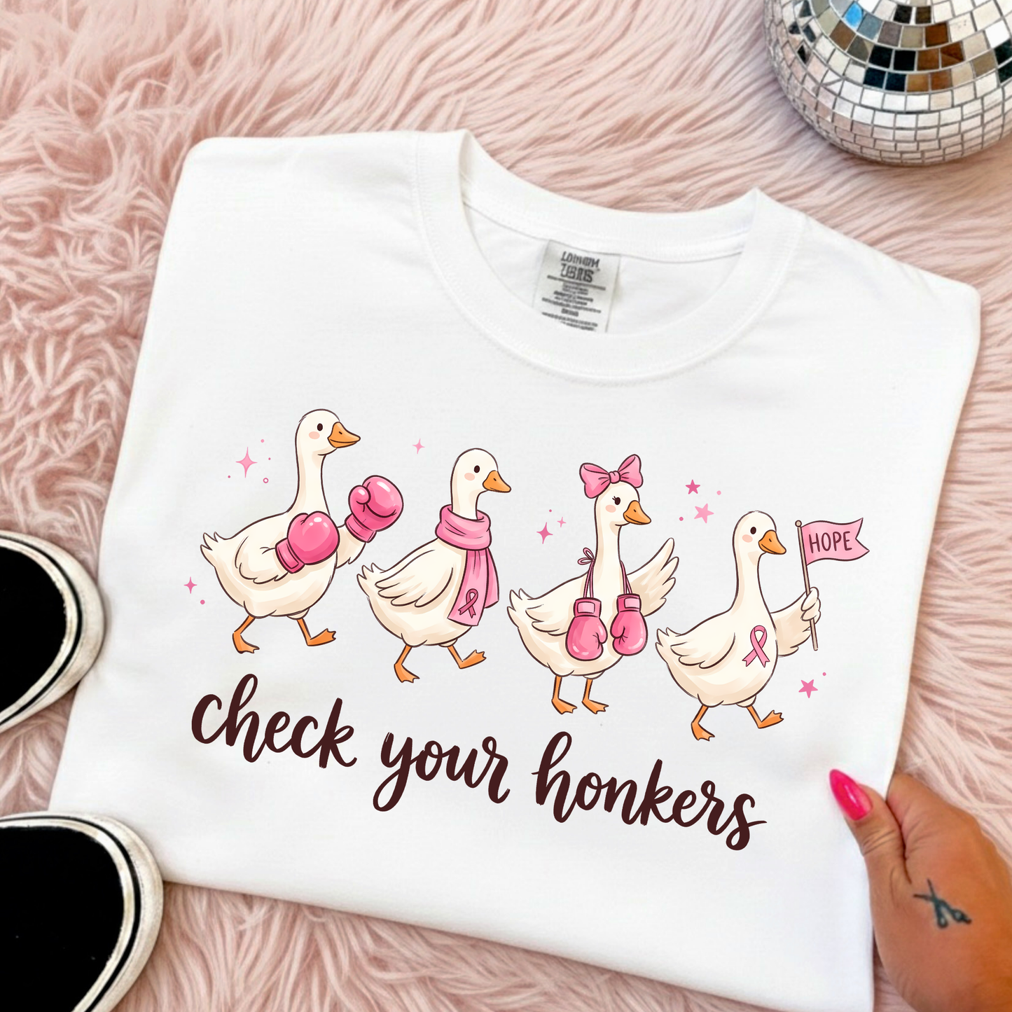 Check Your Knockers (Goose) Full Color DTF Transfer