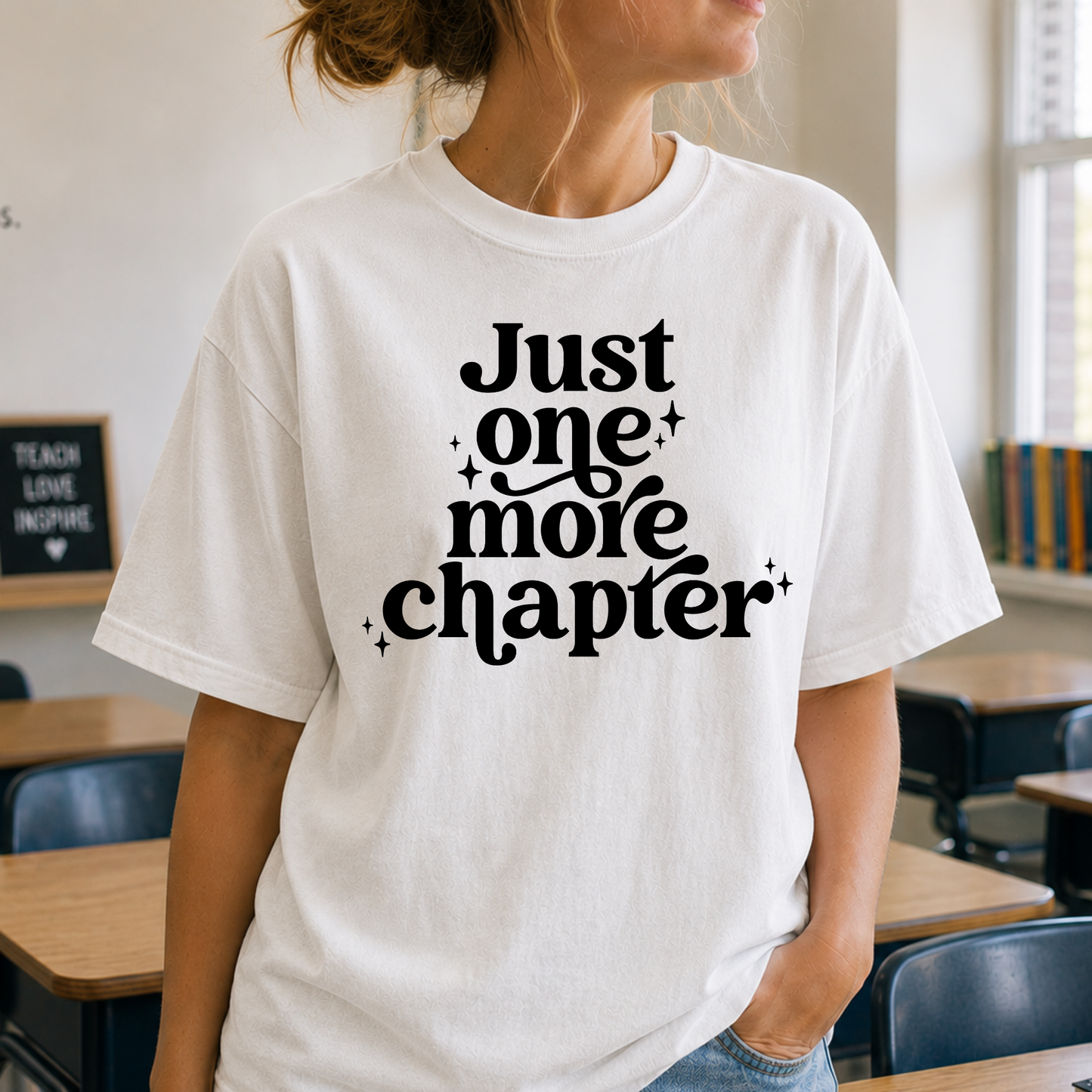 Just One More Chapter Full Color DTF Transfer