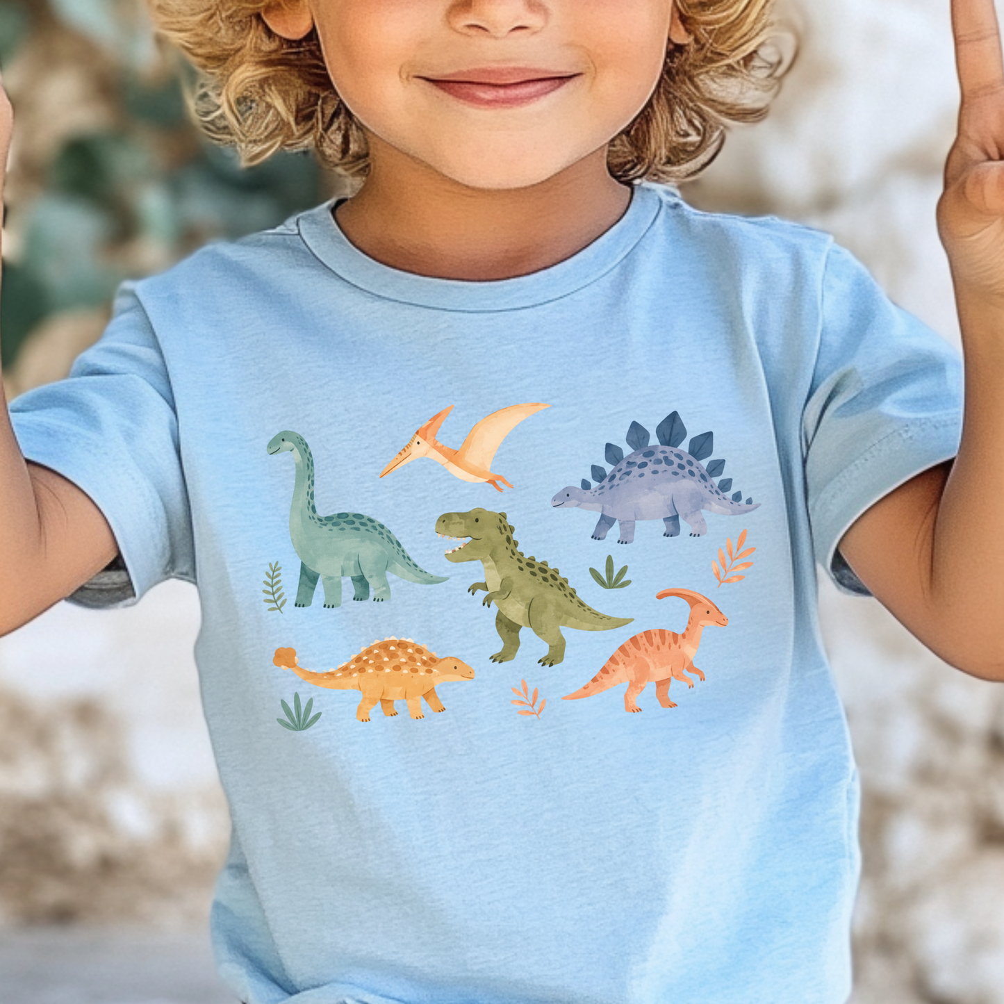 Dinosaurs Full Color DTF Transfer