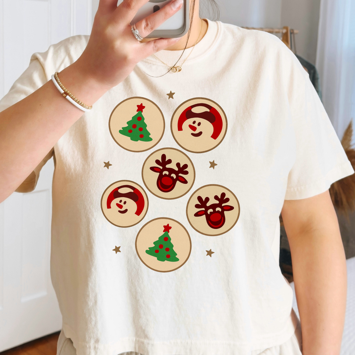 Christmas Cookies Full Color DTF Transfer