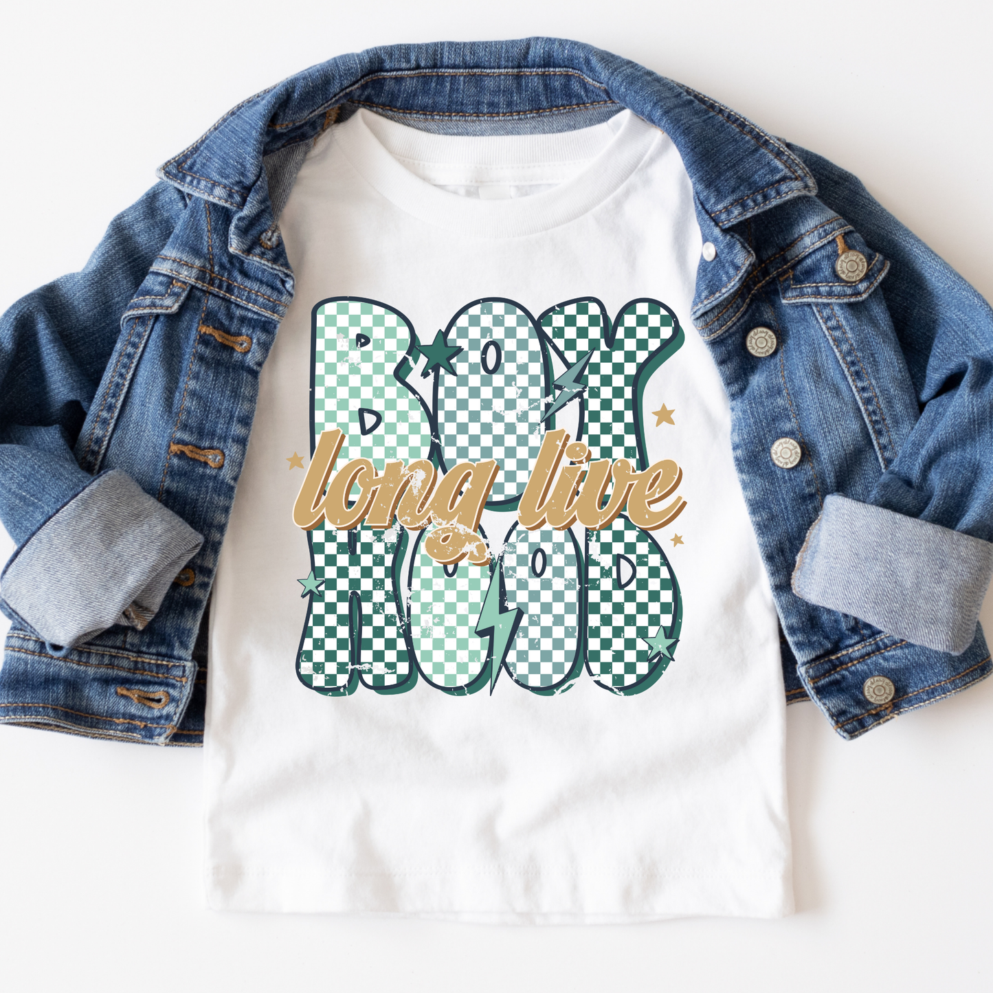 Long Live Boyhood Full Color DTF Transfer