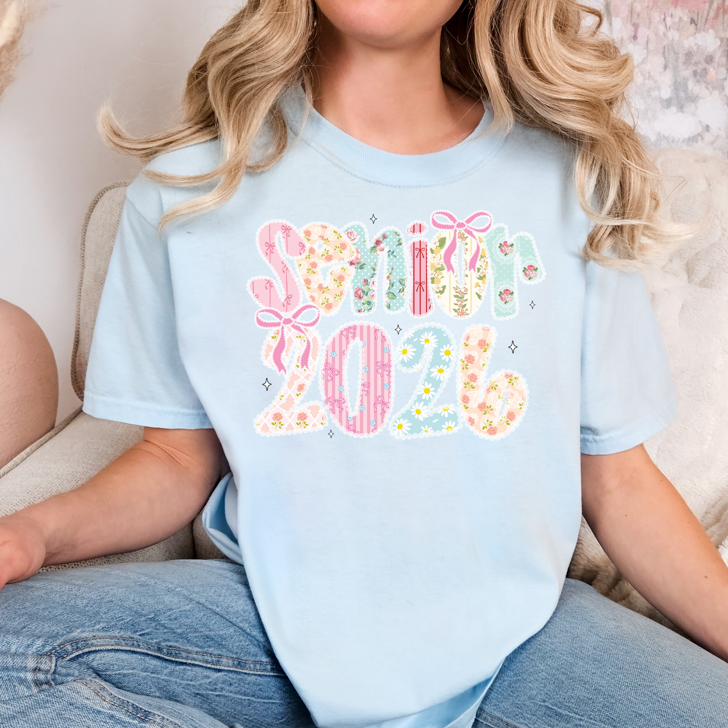 Senior 2026 (Lace) Full Color DTF Transfer