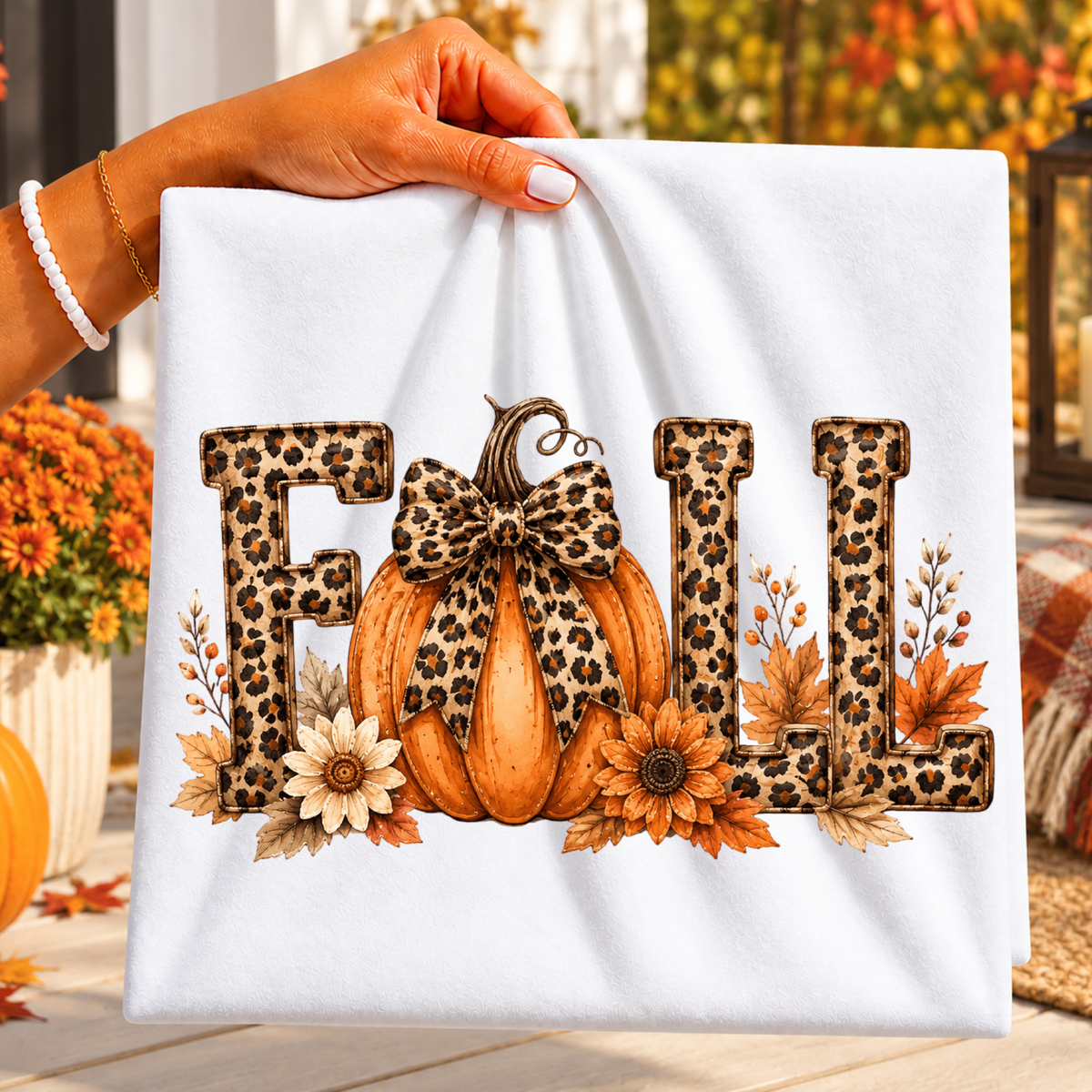 Fall Full Color DTF Transfer