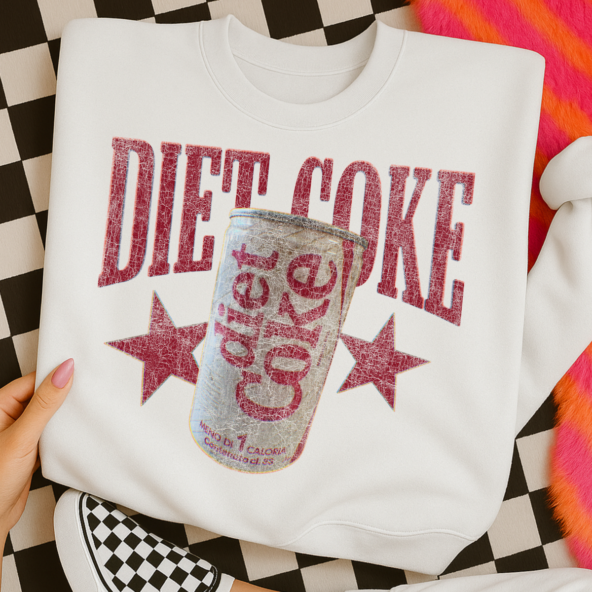 Diet Coke Full Color DTF Transfer