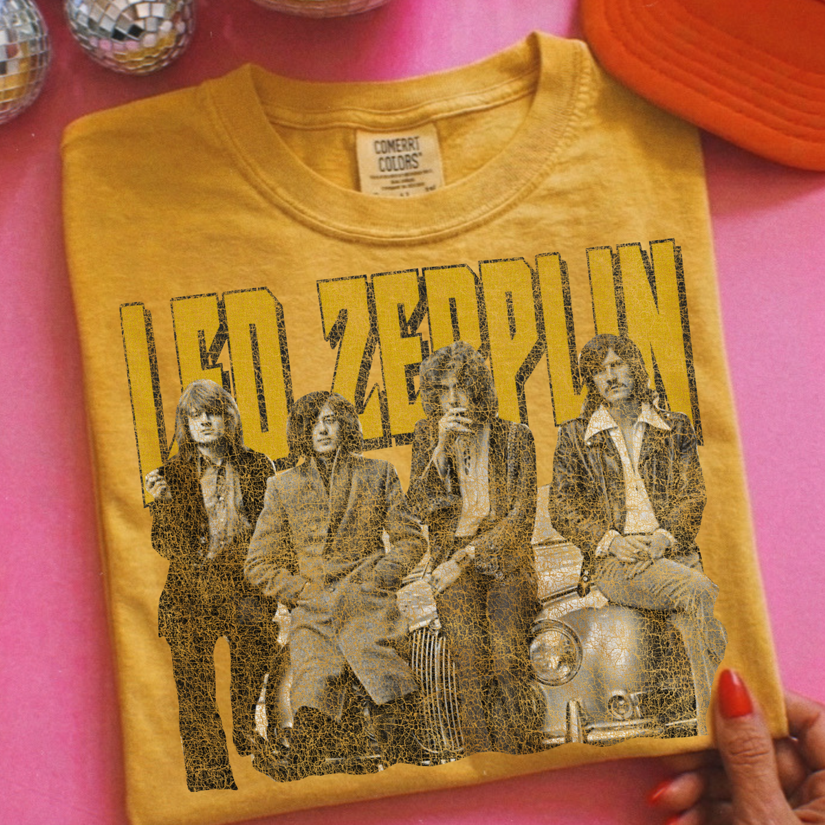 Led Zepplin Full Color DTF Transfer