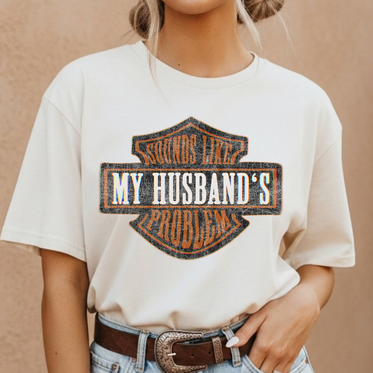 Sounds Like My Husband's Problem Full Color DTF Transfer