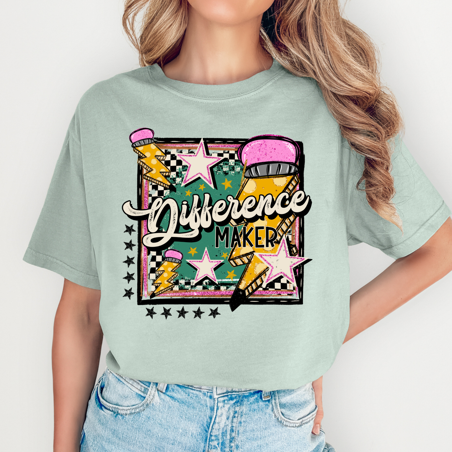 Difference Maker Full Color DTF Transfer