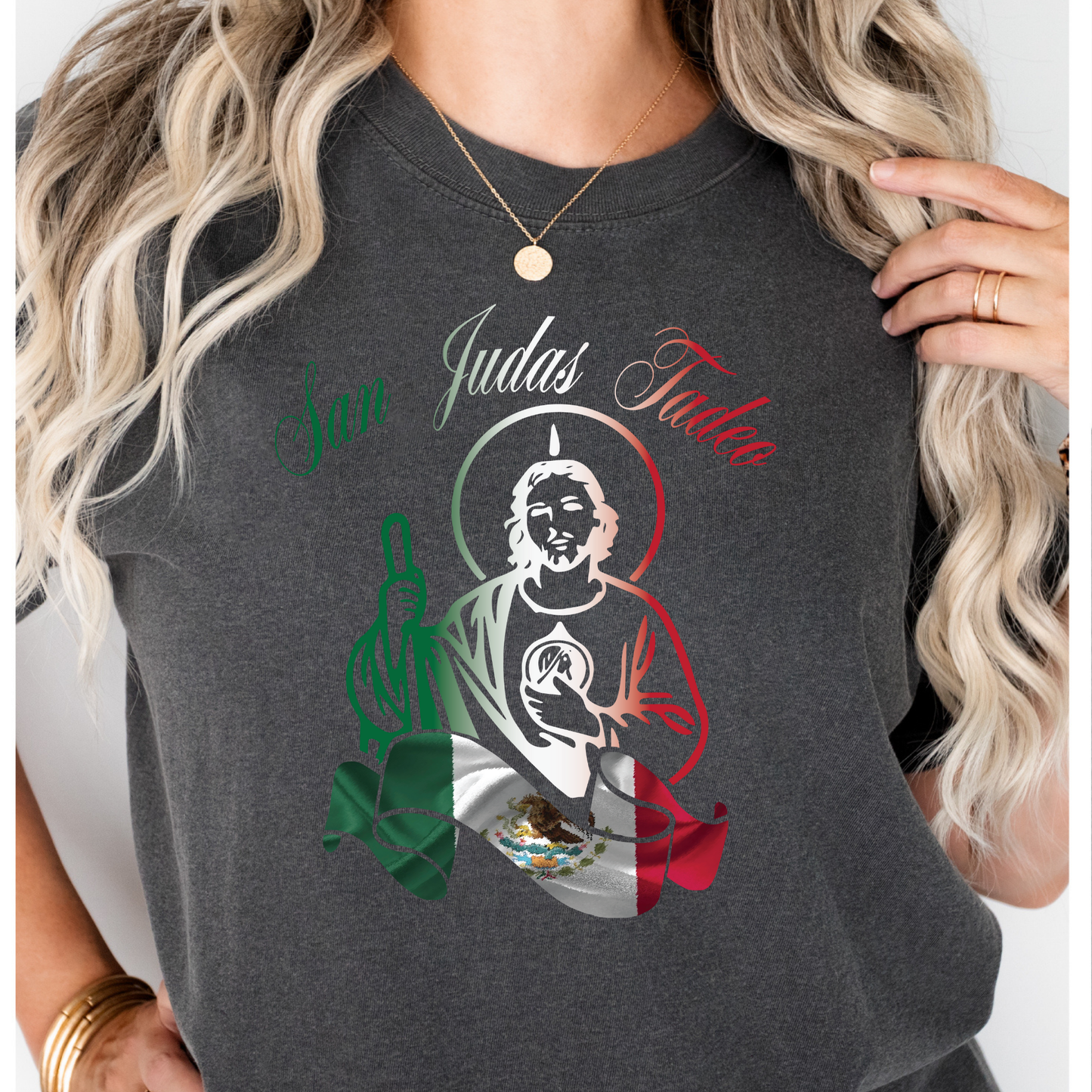 San Judas Tadeo Full Color DTF Transfer