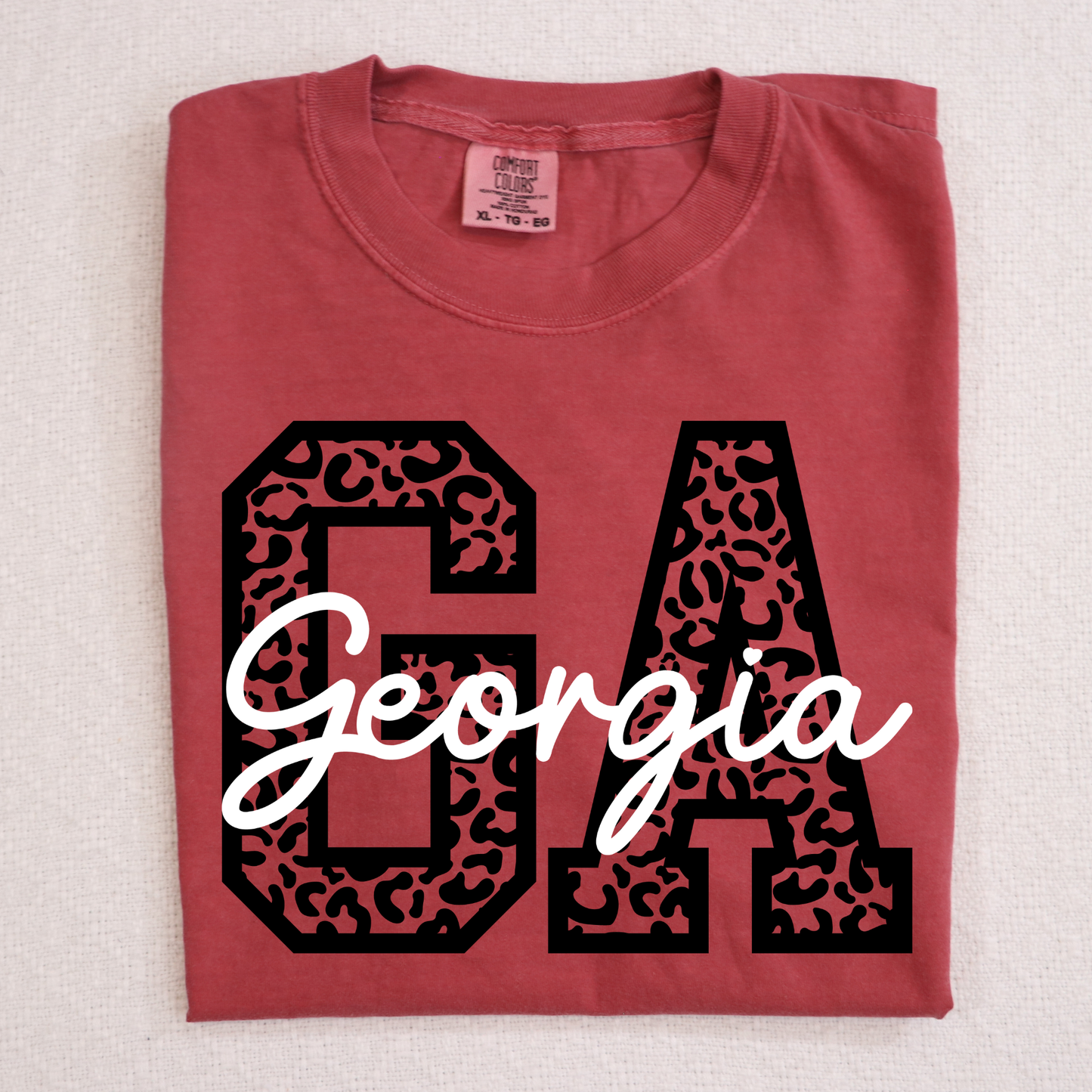 GA Georgia (Leopard) Full Color DTF Transfer