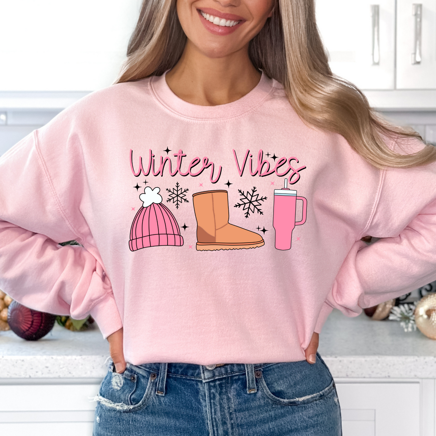 Winter Vibes Full Color DTF Transfer
