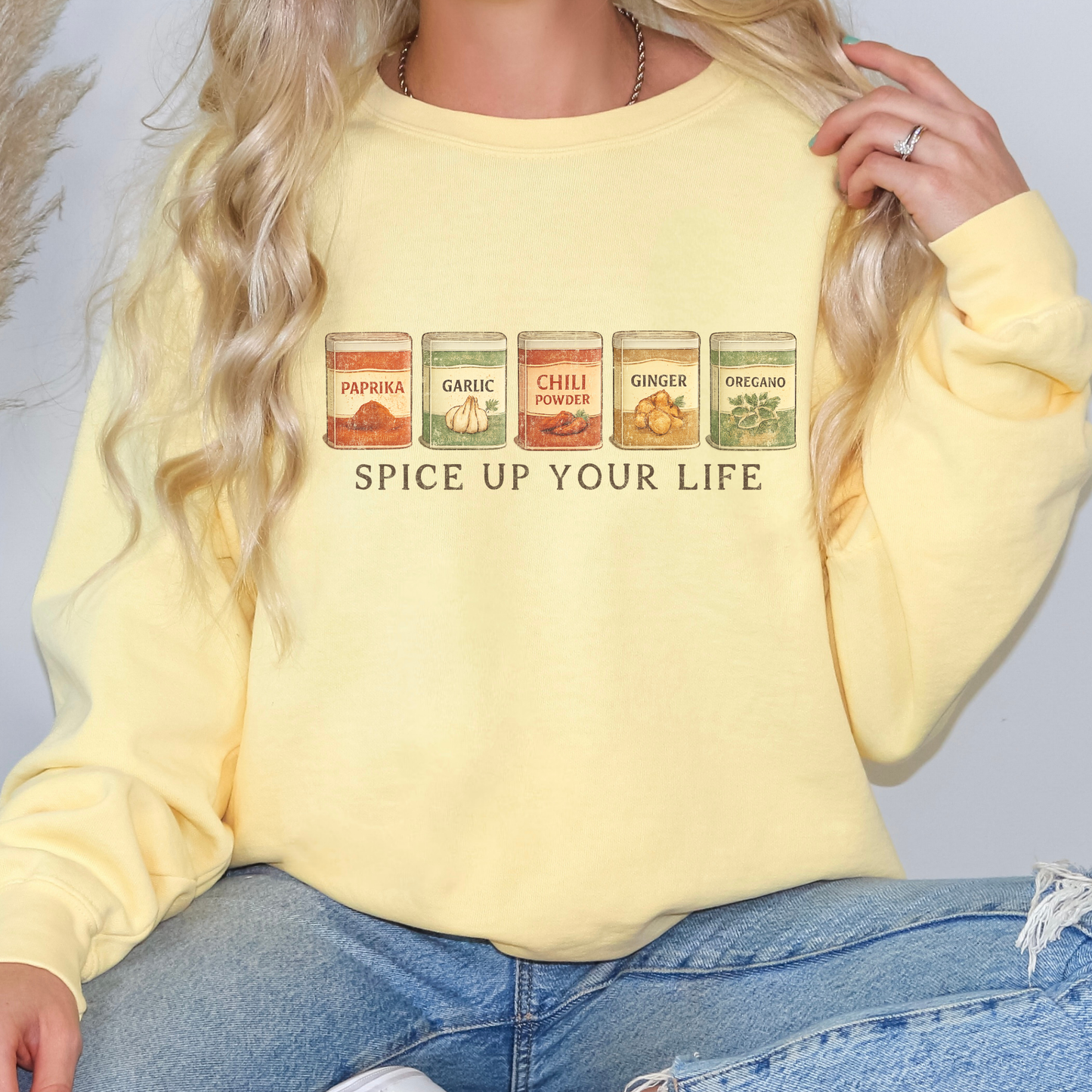 Spice Up Your Life Full Color DTF Transfer