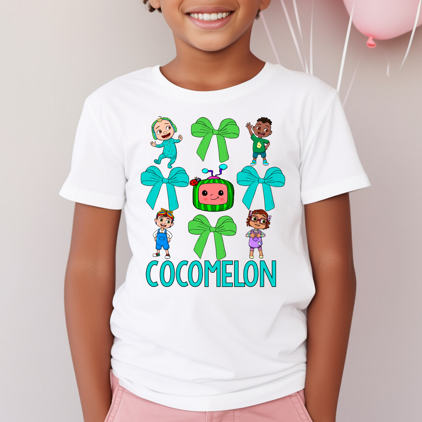 Cocomelon Icons Full Color DTF Transfer