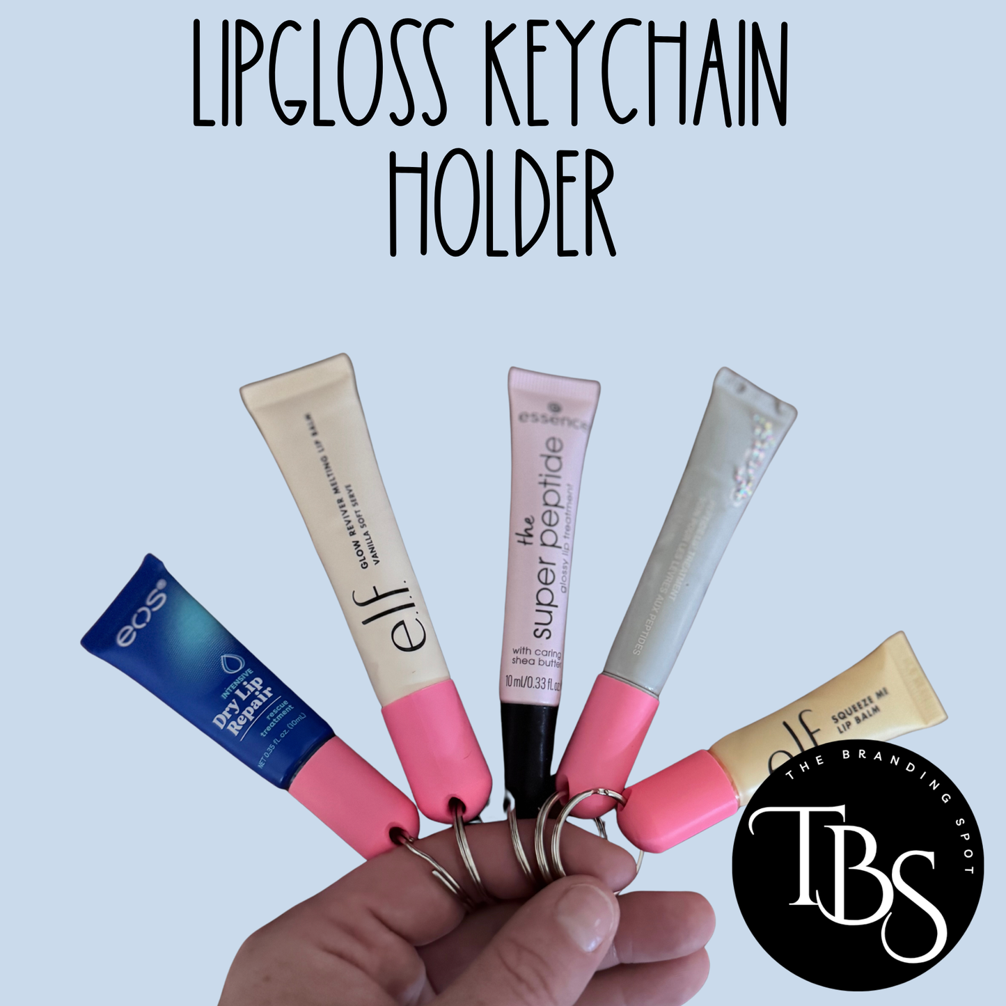 Lipgloss Keychain Holder