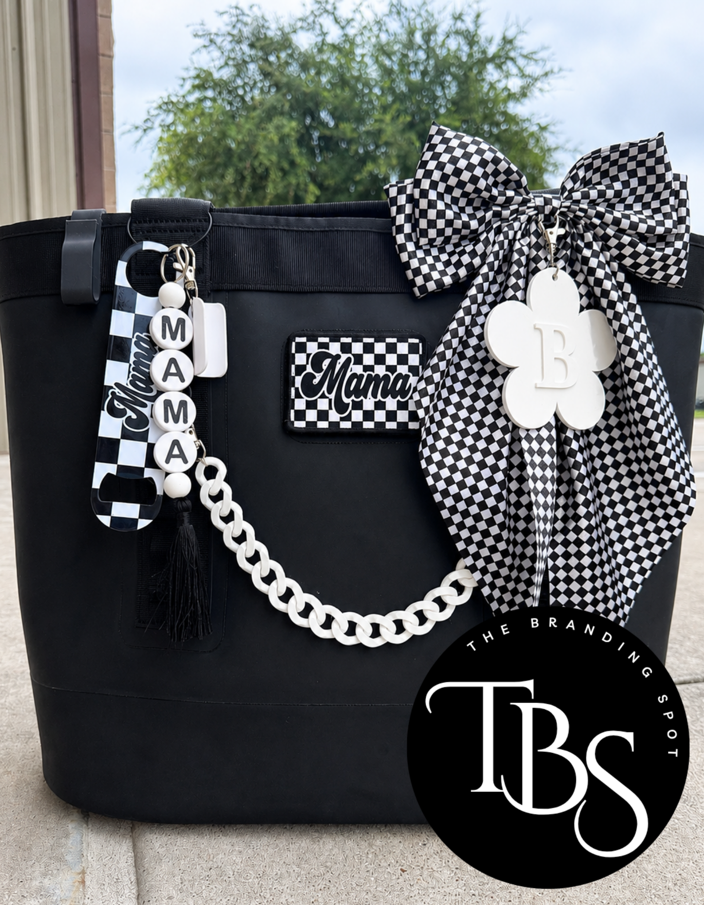 Checkered Mama Accessories Bundle (AS SHOWN - READ DESCRIPTION- NOT EDITS - BAG NOT INCLUDED)