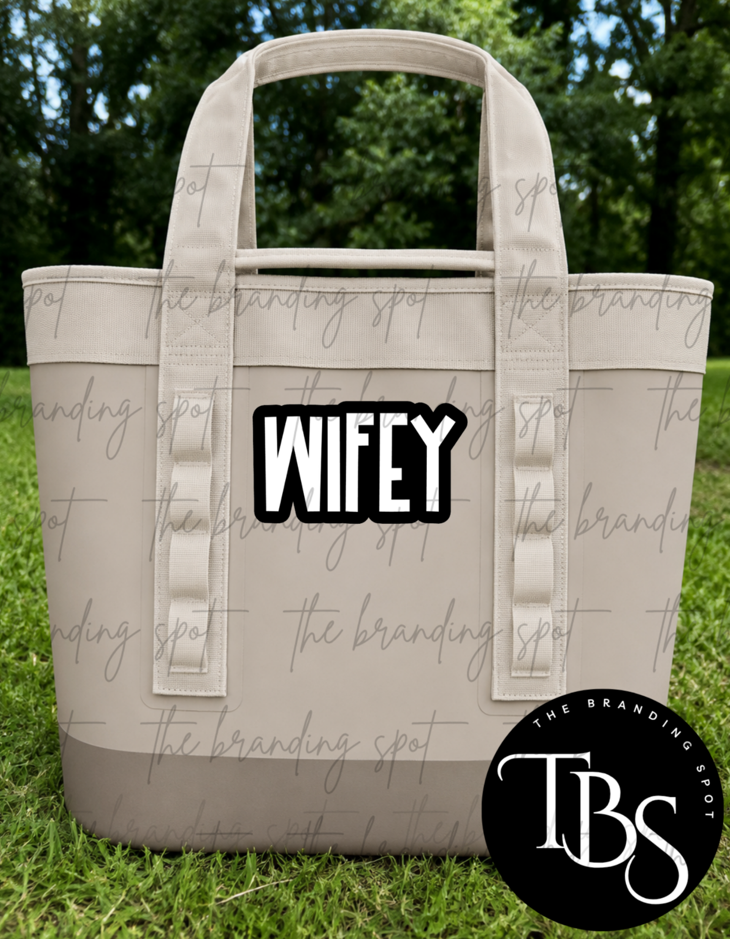 Wifey Name Plate Patch