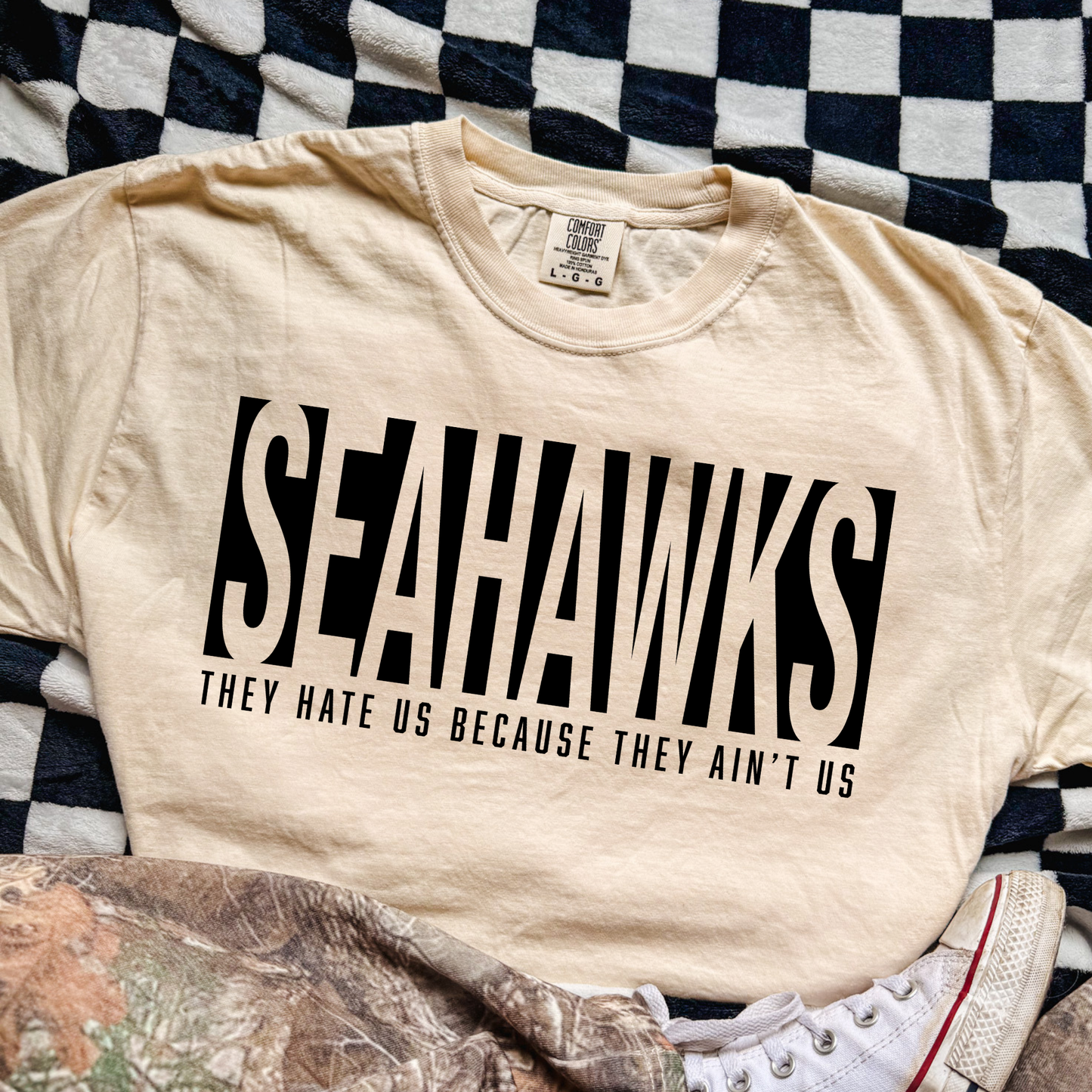Seahawks They Hate Us Cause Thei Aint Us Full Color DTF Transfer